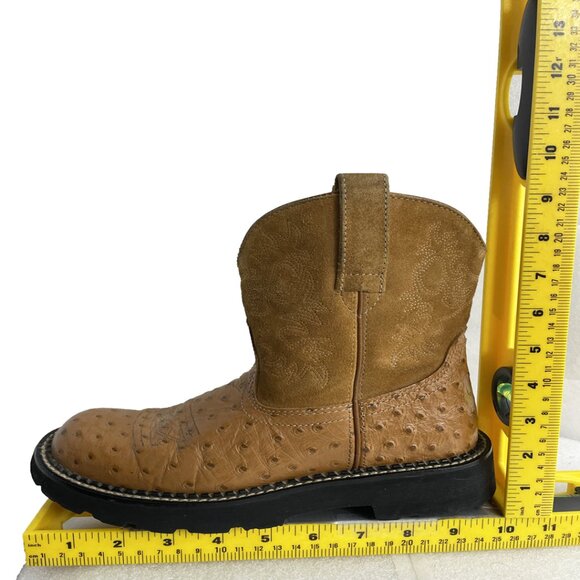 Ariat Fatbaby Leather Western Cowboy Cowgirl Boots Women's 6.5 B - Picture 11 of 13